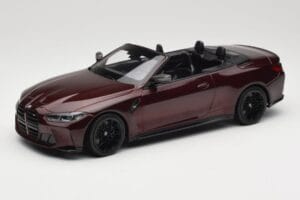 BMW M4 G83 Kabriolett Punane Metallic Minichamps 1:18 155021032 Metall