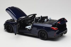 BMW M4 G82 Kabriolett Sinine Metallic Minichamps 1:18 110021031 Metall - pilt 5/8
