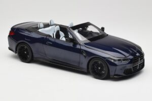 BMW M4 G82 Kabriolett Sinine Metallic Minichamps 1:18 110021031 Metall - pilt 6/8