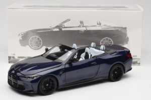 BMW M4 G82 Kabriolett Sinine Metallic Minichamps 1:18 110021031 Metall - pilt 8/8
