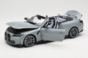 BMW M4 G83 Kabriolett Grey Metallic Minichamps 1:18 110021032 Metall - pilt 2/8