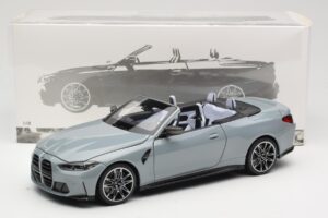 BMW M4 G83 Kabriolett Grey Metallic Minichamps 1:18 110021032 Metall - pilt 8/8