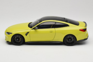 BMW M4 G82 Kollane Edasimüüja Väljaanne Minichamps 1:18 80435A51949-R1 Metall - pilt 6/10
