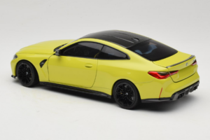 BMW M4 G82 Kollane Edasimüüja Väljaanne Minichamps 1:18 80435A51949-R1 Metall - pilt 8/10