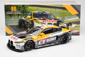 BMW M4 G82 GT3 Rowe Racing #98 ADAC 24 Hours Nürburgring 2022 Minichamps 1:18 113222098 Metall - pilt 8/8