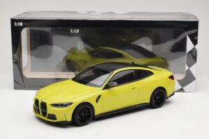 BMW M4 G82 Kollane Minichamps 1:18 155020120 Metall - pilt 6/6