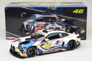 BMW M4 GT3 #46 V. Rossi / A. Farfus / M. Martin Team WRT 12 Hours of Bathurst 2023 Minichamps 1:18 113232146 Metall - pilt 8/8