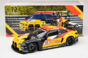 BMW M4 GT3 #72 D. Harper / M. Hesse / N. Verhagen BMW Junior Team 24 Hours of Nurburgring 2023 Minichamps 1:18 113232072 Meta - pilt 8/8