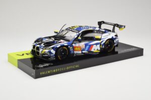 BMW M4 GT3 Team WRT #46 V. Rossi / A. Al-Harthy / M. Martin DNF 24 Hours of Le Mans 2024 Minichamps 1:18 113242446 Metall - pilt 3/8