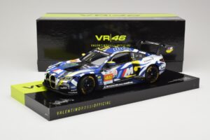 BMW M4 GT3 Team WRT #46 V. Rossi / A. Al-Harthy / M. Martin DNF 24 Hours of Le Mans 2024 Minichamps 1:18 113242446 Metall - pilt 8/8