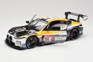 BMW M4 GT3 #98 M. Wittmann / S. van der Linde Rowe Racing ADAC 24h Nurburgring 2023 Minichamps 1:18 113232098 Metall - pilt 2/8
