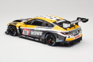 BMW M4 GT3 #98 M. Wittmann / S. van der Linde Rowe Racing ADAC 24h Nurburgring 2023 Minichamps 1:18 113232098 Metall - pilt 7/8