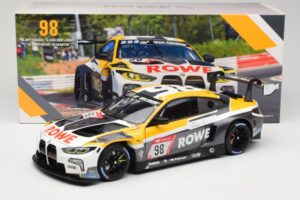 BMW M4 GT3 #98 M. Wittmann / S. van der Linde Rowe Racing ADAC 24h Nurburgring 2023 Minichamps 1:18 113232098 Metall - pilt 8/8