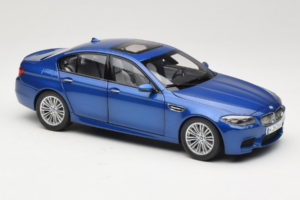 BMW M5 F10 Monte Carlo Blue Paragon 1:18 80432186352 Metall - pilt 6/8