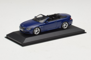 BMW M6 E64 Kabriolett Blue Metallic Minichamps 1:43 BMW017 Metall - pilt 2/4