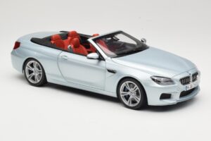 BMW M6 F12 Kabriolett Silverstone Silver Paragon 1:18 8043225656 Metall - pilt 6/8