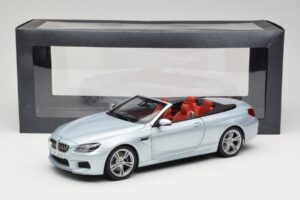 BMW M6 F12 Kabriolett Silverstone Silver Paragon 1:18 8043225656 Metall - pilt 8/8