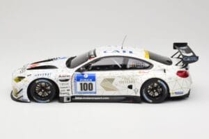 BMW M6 GT3 F13 #100 Schubert Motorsport J. Edwards / J. Klingmann 24h Nurburgring 2016 Minichamps 1:18 155162611 Metall - pilt 3/6