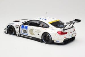 BMW M6 GT3 F13 #100 Schubert Motorsport J. Edwards / J. Klingmann 24h Nurburgring 2016 Minichamps 1:18 155162611 Metall - pilt 5/6