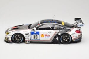 BMW M6 GT3 F13 #18 Schubert Motorsport A. Farfus / J. Krohn 24h Nurburgring 2016 Minichamps 1:18 155162618 Metall - pilt 3/6