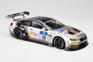 BMW M6 GT3 F13 #18 Schubert Motorsport A. Farfus / J. Krohn 24h Nurburgring 2016 Minichamps 1:18 155162618 Metall - pilt 4/6