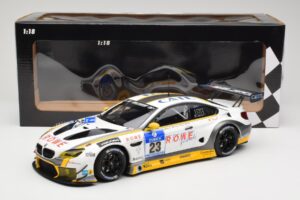 BMW M6 GT3 F13 #23 Rowe Racing A. Sims / P. Eng 24h Nurburgring 2016 Minichamps 1:18 155162623 Metall - pilt 6/6