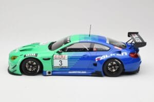 BMW M6 GT3 F13 #3 Falken Motorsports P. Düsseldorf / J. Müller VLN Winner Heat 4 2017 Minichamps 1:18 153172693 Metall - pilt 3/6