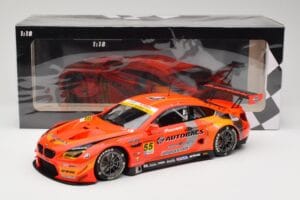 BMW M6 GT3 F13 #55 Autobacs Racing Team R. Takagi / K. Kobayashi Super GT Series 2016 Minichamps 1:18 155162655 Metall - pilt 6/6