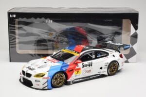 BMW M6 GT3 F13 #7 BMW Team Studie AG J. Muller / S. Ara Super GT Series 2016 Minichamps 1:18 155162607 Metall - pilt 6/6