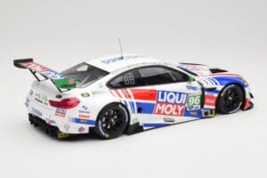 BMW M6 GT3 F13 #96 Turner Motorsport B. Auberlen / R. Foley Class Winner Petit Le Mans 2019 Minichamps 1:18 153192696 Metall - pilt 2/6