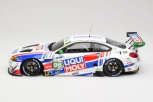 BMW M6 GT3 F13 #96 Turner Motorsport B. Auberlen / R. Foley Class Winner Petit Le Mans 2019 Minichamps 1:18 153192696 Metall - pilt 3/6