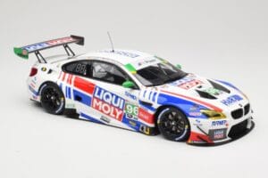 BMW M6 GT3 F13 #96 Turner Motorsport B. Auberlen / R. Foley Class Winner Petit Le Mans 2019 Minichamps 1:18 153192696 Metall - pilt 4/6