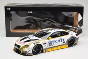 BMW M6 GT3 F13 #98 Rowe Racing M. Palttala / N. Catsburg 2nd Place 24 Hours of Nurburgring 2017 Minichamps 1:18 155172698 Met - pilt 6/6