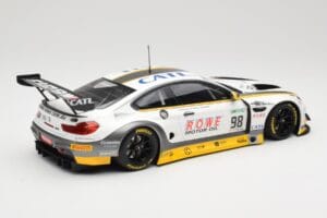 BMW M6 GT3 F13 #98 Rowe Racing T. Blomqvist / N. Catsburg 24 Hours of Spa 2017 Minichamps 1:18 155172688 Metall - pilt 2/6