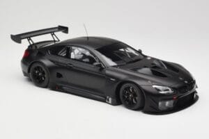 BMW M6 GT3 F13 Plain Body Version Matte Black Minichamps 1:18 155162610 Metall - pilt 4/6