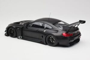 BMW M6 GT3 F13 Plain Body Version Matte Black Minichamps 1:18 155162610 Metall - pilt 5/6
