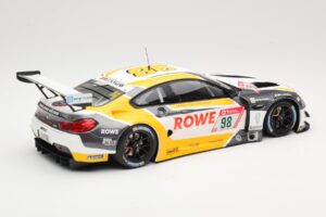 BMW M6 GT3 Rowe Racing #98 M. Wittmann / T. Blomqvist / P. Eng 4th Place 24 Hours Nurburgring 2020 Minichamps 1:18 155202698  - pilt 2/6