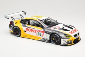 BMW M6 GT3 Rowe Racing #98 M. Wittmann / T. Blomqvist / P. Eng 4th Place 24 Hours Nurburgring 2020 Minichamps 1:18 155202698  - pilt 4/6