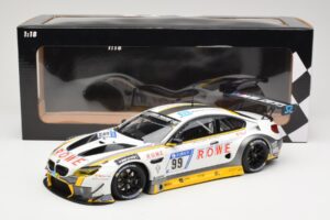 BMW M6 GT3 Rowe Racing #99 M. Basseng / M. Martin 24 Hours Nurburgring 2017 Minichamps 1:18 155172699 Metall - pilt 6/6