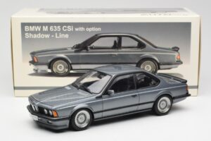 BMW M635 CSi E24 Shadow Line Delphin Metallic AUTOart 1:18 70529 Metall - pilt 8/8