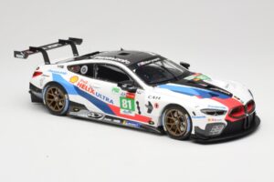 BMW M8 GTE #81 Team MTEK M. Tomczyk / N. Catsburg / N. Yelloly 24 Hours of Le Mans 2018 Minichamps 1:18 155182981 Metall - pilt 4/6