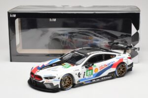 BMW M8 GTE #81 Team MTEK M. Tomczyk / N. Catsburg / N. Yelloly 24 Hours of Le Mans 2018 Minichamps 1:18 155182981 Metall - pilt 6/6