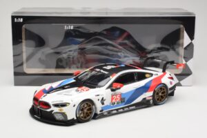 BMW M8 GTE Team RLL C. De Phillippi / B. Auberlen 2nd in Class 12 Hours of Sebring 2018 Minichamps 1:18 155182925 Metall - pilt 6/6