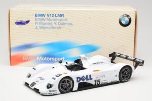 BMW V12 LMR LMP #15 P. Martini / Y. Dalmas / J. Winkelhock 24 Hours of Le Mans Winner 1999 Minichamps 1:18 80430009338 Metall - pilt 6/6