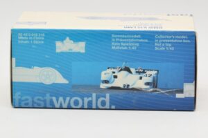 BMW V12 LMR LMP1 #42 Beck's T. Kristensen / J. Lehto / J. Müller 24 Hours of Le Mans 1999 Minichamps 1:43 80429418139 Metall - pilt 4/4