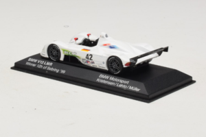 BMW V12 LMR #42 T. Kristensen / J.J. Lehto / J. Muller 24 Hours of Le Mans 1999 Minichamps 1:43 80429418137 Metall - pilt 3/5