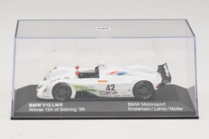 BMW V12 LMR #42 T. Kristensen / J.J. Lehto / J. Muller 24 Hours of Le Mans 1999 Minichamps 1:43 80429418137 Metall - pilt 4/5