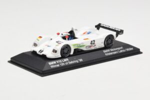 BMW V12 LMR LMP1 #42 J. Müller / J. Lehto 24 Hours of Le Mans 2000 Minichamps 1:43 80420018215 Metall - pilt 2/4