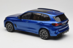 BMW X5 M F95 Competition Marina Bay Blue Metallic GT Spirit 1:18 GT967 Vaik - pilt 5/6