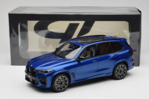 BMW X5 M F95 Competition Marina Bay Blue Metallic GT Spirit 1:18 GT967 Vaik - pilt 6/6